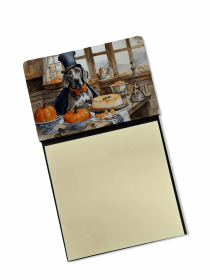 Weimaraner 1 Fall Kitchen Pumpkins Sticky Note Holder