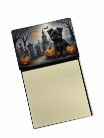 Affenpinscher Spooky Halloween Sticky Note Holder