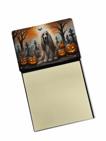 Afghan Hound Spooky Halloween Sticky Note Holder