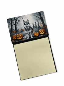 Alaskan Malamute 1 Spooky Halloween Sticky Note Holder