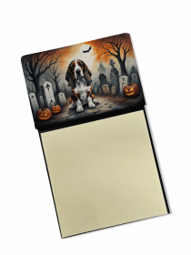 Basset Hound Spooky Halloween Sticky Note Holder