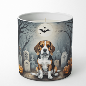 Beagle Spooky Halloween Decorative Soy Candle