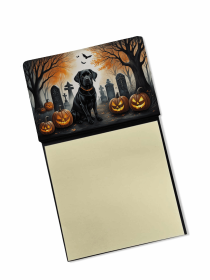 Labrador Retriever - Black 1 Spooky Halloween Sticky Note Holder