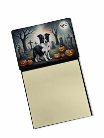 Border Collie Spooky Halloween Sticky Note Holder