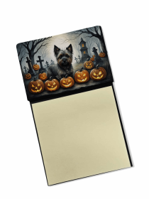 Cairn Terrier Spooky Halloween Sticky Note Holder