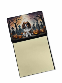 Cavalier King Charles Spaniel 1 Spooky Halloween Sticky Note Holder