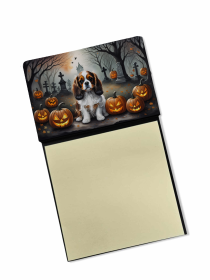 Cavalier King Charles Spaniel 2 Spooky Halloween Sticky Note Holder