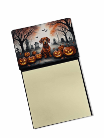 Dachshund 1 Spooky Halloween Sticky Note Holder