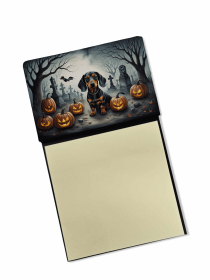 Dachshund 2 Spooky Halloween Sticky Note Holder