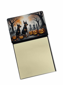 Doberman Spooky Halloween Sticky Note Holder