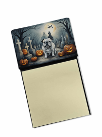 English Bulldog 1 Spooky Halloween Sticky Note Holder