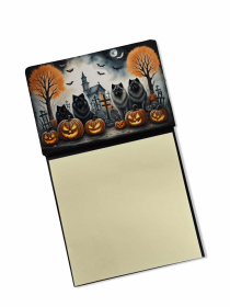 Keeshond 1 Spooky Halloween Sticky Note Holder