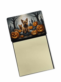 Norwich Terrier Spooky Halloween Sticky Note Holder