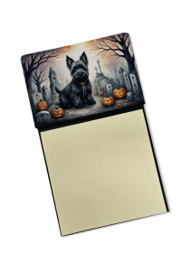 Scottish Terrier Spooky Halloween Sticky Note Holder