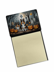 Sheltie/Shetland Sheepdog Spooky Halloween Sticky Note Holder