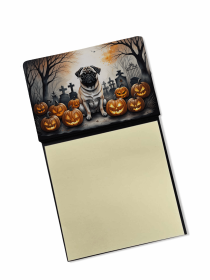 Pug - Fawn 1 Spooky Halloween Sticky Note Holder