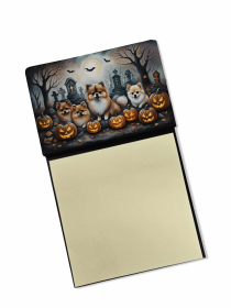 Pomeranian Spooky Halloween Sticky Note Holder