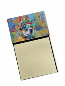 Akita Hippie Dawg Sticky Note Holder