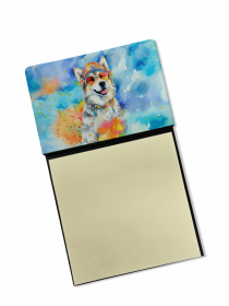 Alaskan Malamute Hippie Dawg Sticky Note Holder