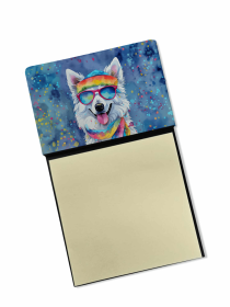 American Eskimo Hippie Dawg Sticky Note Holder