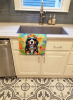 Bernese Mountain Dog 1 Hippie Dawg Kitchen Towel