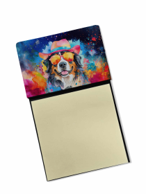 Bernese Mountain Dog 2 Hippie Dawg Sticky Note Holder