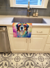 Bernese Mountain Dog 3 Hippie Dawg Kitchen Towel