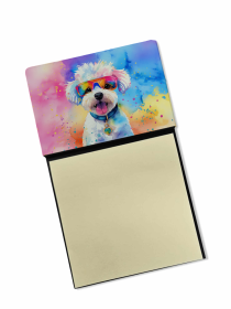 Bichon Frise 1 Hippie Dawg Sticky Note Holder