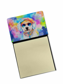 Bichon Frise 4 Hippie Dawg Sticky Note Holder