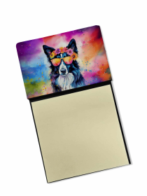 Border Collie Hippie Dawg Sticky Note Holder