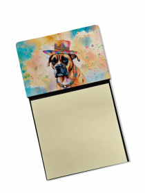 Boxer 1 Hippie Dawg Sticky Note Holder