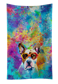 Boxer 4 Hippie Dawg Kitchen Towel