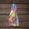 Chihuahua 2 Hippie Dawg Kitchen Towel