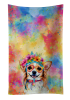 Chihuahua 2 Hippie Dawg Kitchen Towel