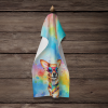 Chihuahua 3 Hippie Dawg Kitchen Towel