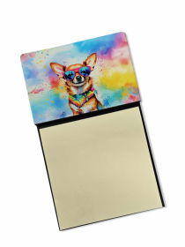 Chihuahua 3 Hippie Dawg Sticky Note Holder