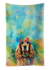 Cocker Spaniel 2 Hippie Dawg Kitchen Towel