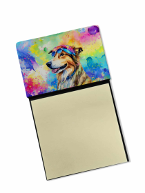 Collie Hippie Dawg Sticky Note Holder