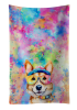 Corgi 1 Hippie Dawg Kitchen Towel