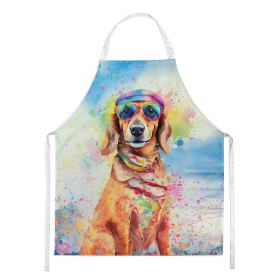 Dachshund Hippie Dawg Apron