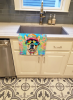 French Bulldog 4 Hippie Dawg Kitchen Towel