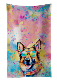 German Shepherd 1 Hippie Dawg Kitchen Towel