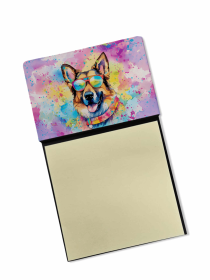 German Shepherd 1 Hippie Dawg Sticky Note Holder