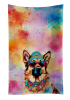 German Shepherd 2 Hippie Dawg Kitchen Towel