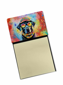 Labrador Retriever - Black 2 Hippie Dawg Sticky Note Holder