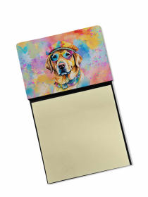 Labrador Retriever - Yellow 1 Hippie Dawg Sticky Note Holder