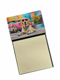 Labrador Retriever - Yellow 3 Hippie Dawg Sticky Note Holder