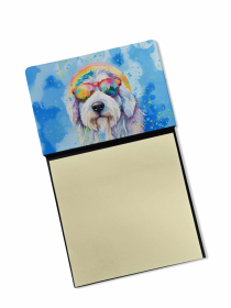 Old English Sheepdog 2 Hippie Dawg Sticky Note Holder