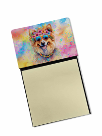 Pomeranian 3  Hippie Dawg Sticky Note Holder