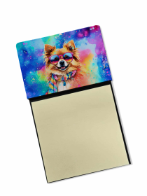 Pomeranian 4 Hippie Dawg Sticky Note Holder